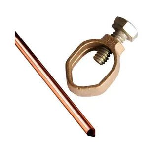 BARRA DE ATERRAMENTO 2,0M COM CONECTOR - LUFT SECURITY LTDABARRA DE ATERRAMENTO 2,0M COM CONECTOR