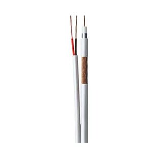 Cabo Coaxial 4mm + Bipolar 2x26 AWG para CFTV - Rolo 300m Dupla Blindagem - LUFT SECURITY LTDACabo Coaxial 4mm + Bipolar 2x26 AWG para CFTV - Rolo 300m Dupla Blindagem
