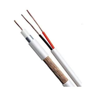 Cabo Coaxial 4mm HD + Bipolar 2x26 AWG Flex para CFTV - Caixa 100m Dupla Blindagem - LUFT SECURITY LTDACabo Coaxial 4mm HD + Bipolar 2x26 AWG Flex para CFTV - Caixa 100m Dupla Blindagem