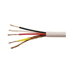 Cabo Manga 4 Vias Coaxial para CFTV - Rolo 100m Blindagem 72% - LUFT SECURITY LTDACabo Manga 4 Vias Coaxial para CFTV - Rolo 100m Blindagem 72%