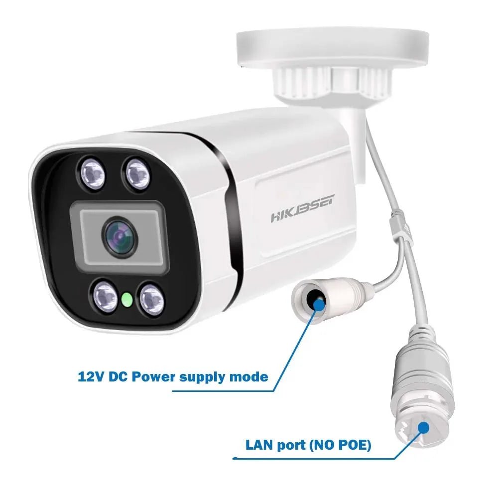 Câmera de vigilância por vídeo poe 4k, ip onvif, áudio 48v poe/dc 12v 4mp/5mp/8mp, visão noturna, bala, câmera de segurança à prova d'água para nvr - LUFT SECURITY LTDA4K DC 12VCâmera de vigilância por vídeo poe 4k, ip onvif, áudio 48v poe/dc 12v 4mp/5mp/8mp, visão noturna, bala, câmera de segurança à prova d'água para nvr