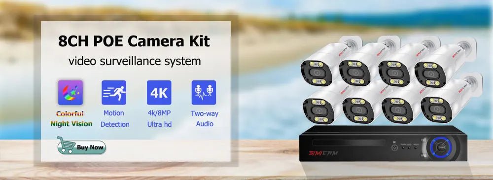 Câmera de vigilância por vídeo poe 4k, ip onvif, áudio 48v poe/dc 12v 4mp/5mp/8mp, visão noturna, bala, câmera de segurança à prova d'água para nvr - LUFT SECURITY LTDA4K DC 12VCâmera de vigilância por vídeo poe 4k, ip onvif, áudio 48v poe/dc 12v 4mp/5mp/8mp, visão noturna, bala, câmera de segurança à prova d'água para nvr