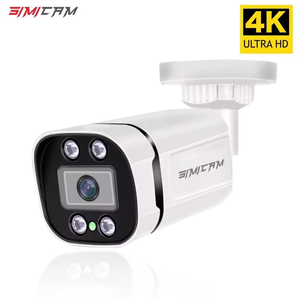 Câmera de vigilância por vídeo poe 4k, ip onvif, áudio 48v poe/dc 12v 4mp/5mp/8mp, visão noturna, bala, câmera de segurança à prova d'água para nvr - LUFT SECURITY LTDA4K DC 12VCâmera de vigilância por vídeo poe 4k, ip onvif, áudio 48v poe/dc 12v 4mp/5mp/8mp, visão noturna, bala, câmera de segurança à prova d'água para nvr