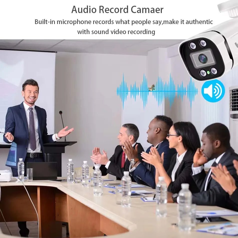 Câmera de vigilância por vídeo poe 4k, ip onvif, áudio 48v poe/dc 12v 4mp/5mp/8mp, visão noturna, bala, câmera de segurança à prova d'água para nvr - LUFT SECURITY LTDA4K DC 12VCâmera de vigilância por vídeo poe 4k, ip onvif, áudio 48v poe/dc 12v 4mp/5mp/8mp, visão noturna, bala, câmera de segurança à prova d'água para nvr