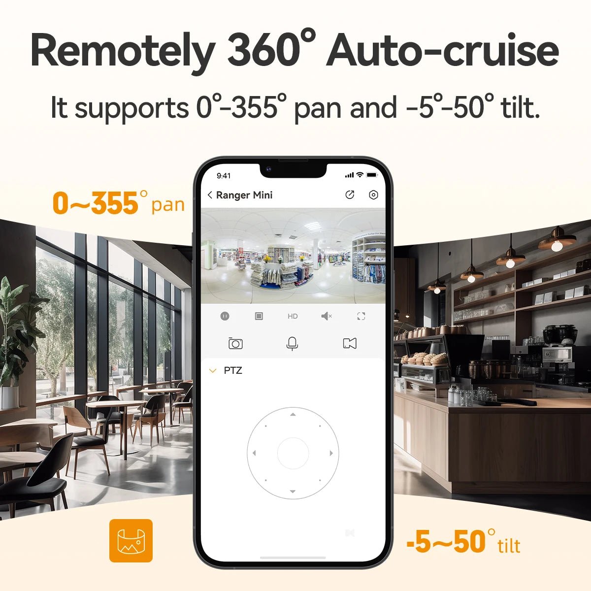 Câmera IP IMOU Ranger Mini 3/5MP 360 ° Monitor de bebê com detecção humana, segurança doméstica, visão noturna, câmera wi - fi sem fio - LUFT SECURITY LTDARanger Mini 5MPCâmera IP IMOU Ranger Mini 3/5MP 360 ° Monitor de bebê com detecção humana, segurança doméstica, visão noturna, câmera wi - fi sem fio