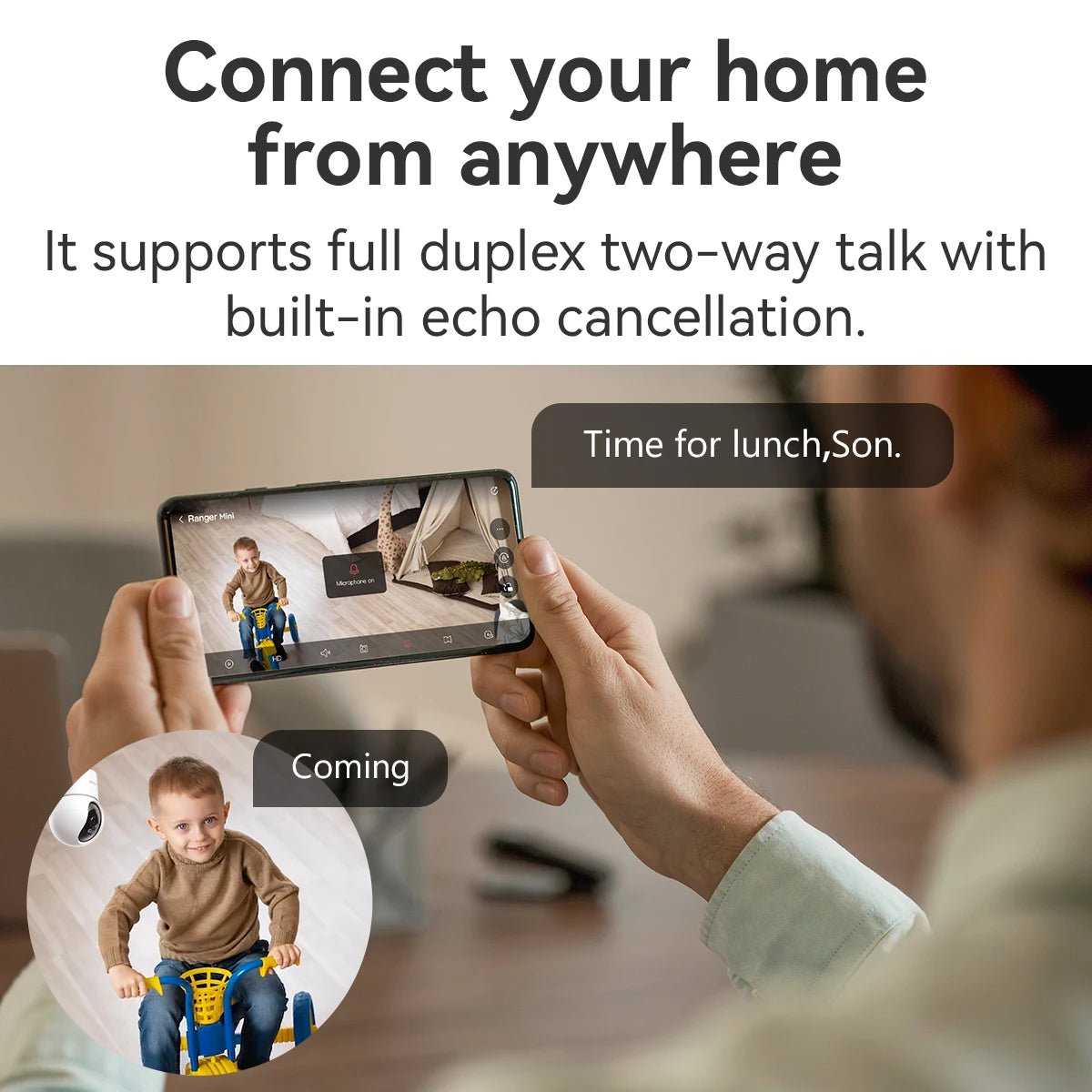 Câmera IP IMOU Ranger Mini 3/5MP 360 ° Monitor de bebê com detecção humana, segurança doméstica, visão noturna, câmera wi - fi sem fio - LUFT SECURITY LTDARanger Mini 5MPCâmera IP IMOU Ranger Mini 3/5MP 360 ° Monitor de bebê com detecção humana, segurança doméstica, visão noturna, câmera wi - fi sem fio