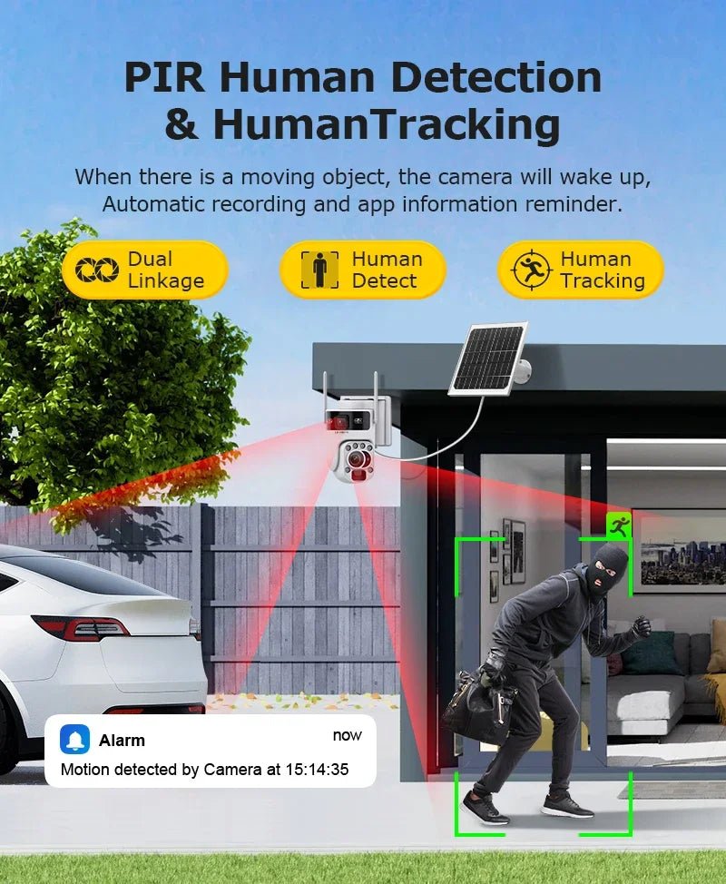 Câmera Solar 4K com Zoom Óptico 20X e Rastreamento Automático | Tela Dupla 4G/WiFi | LS Vision 12MP - LUFT SECURITY LTDA4G No Zoom No CardCâmera Solar 4K com Zoom Óptico 20X e Rastreamento Automático | Tela Dupla 4G/WiFi | LS Vision 12MP