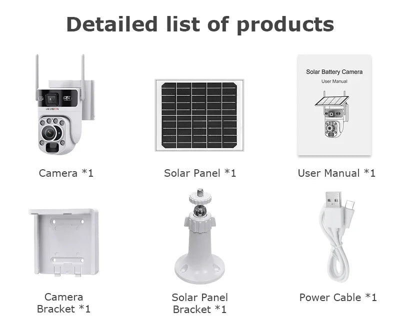 Câmera Solar 4K com Zoom Óptico 20X e Rastreamento Automático | Tela Dupla 4G/WiFi | LS Vision 12MP - LUFT SECURITY LTDA4G No Zoom No CardCâmera Solar 4K com Zoom Óptico 20X e Rastreamento Automático | Tela Dupla 4G/WiFi | LS Vision 12MP