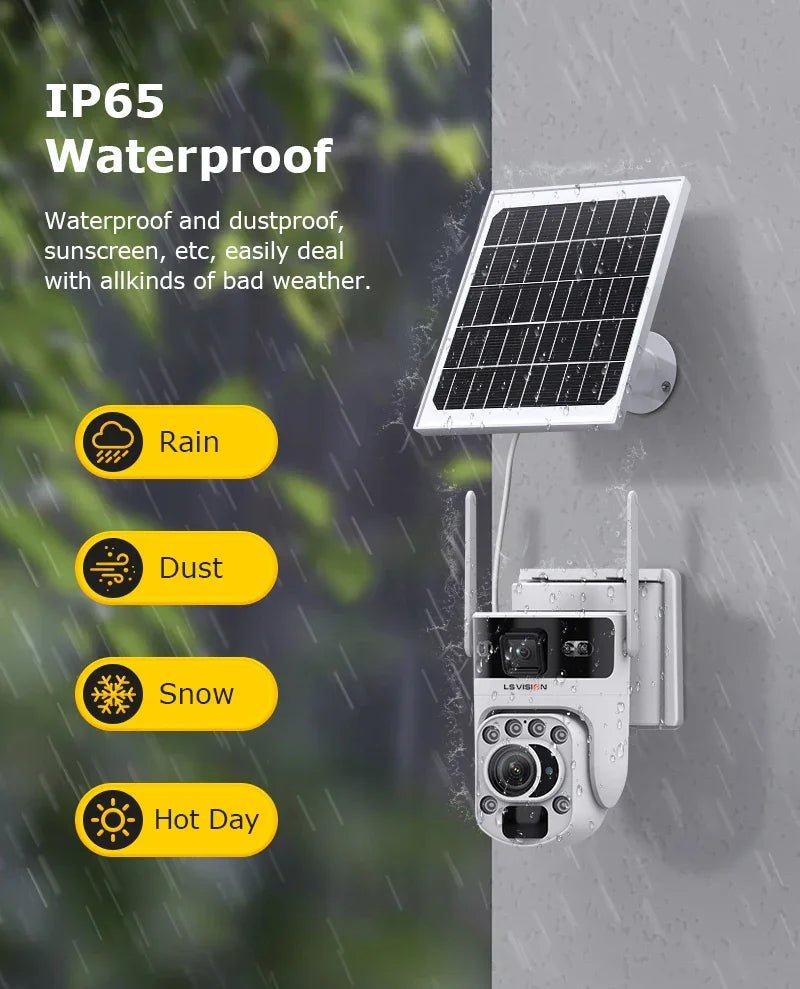 Câmera Solar 4K com Zoom Óptico 20X e Rastreamento Automático | Tela Dupla 4G/WiFi | LS Vision 12MP - LUFT SECURITY LTDA4G No Zoom No CardCâmera Solar 4K com Zoom Óptico 20X e Rastreamento Automático | Tela Dupla 4G/WiFi | LS Vision 12MP