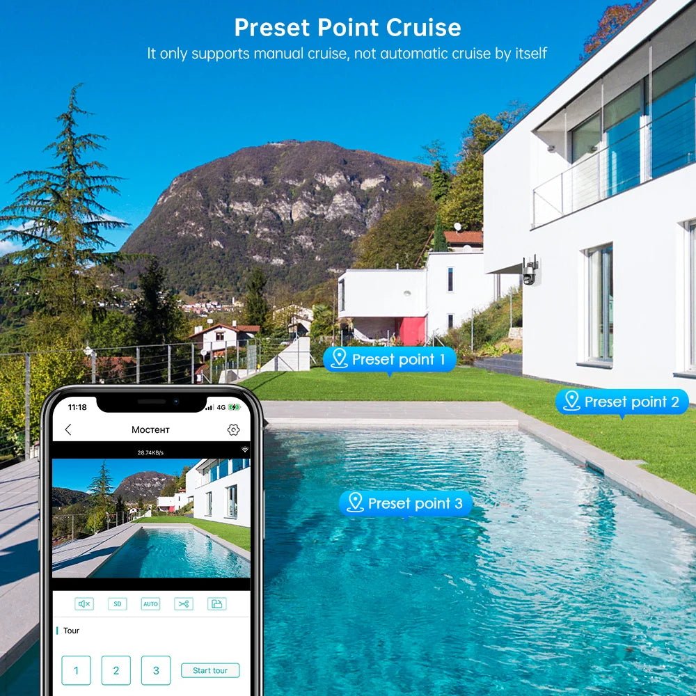 cameras vigilância wifi 8MP 4K, lente dupla com tela dupla, AI Detecção humana Rastreamento automático iCSee externa Novo casa camera de seguranças wifi - LUFT SECURITY LTDA8MP Add 128G Cardcameras vigilância wifi 8MP 4K, lente dupla com tela dupla, AI Detecção humana Rastreamento automático iCSee externa Novo casa camera de seguranças wifi