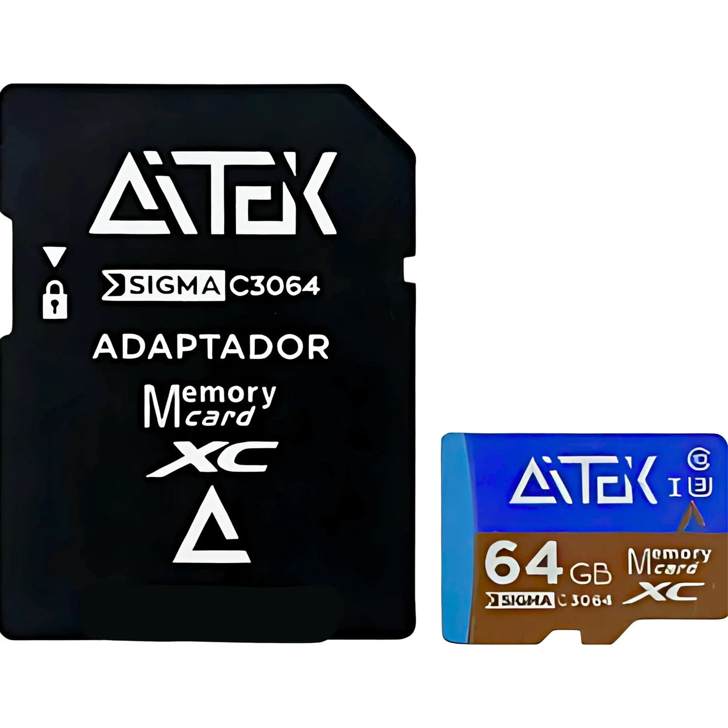 Cartão De Memória MicroSD 64GB Alta Velocidade UHS I 80MBs Leitura 40MBs Gravação Compatível Smartphone Camera Drone - LUFT SECURITY LTDA64 GBCartão De Memória MicroSD 64GB Alta Velocidade UHS I 80MBs Leitura 40MBs Gravação Compatível Smartphone Camera Drone