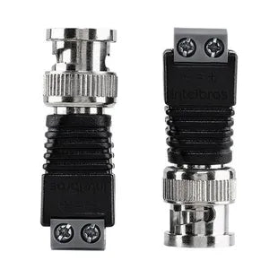 Conector BNC Macho Intelbras Conex 1000 - Transmissor de Vídeo CFTV com Borne Kit 10 Peças - LUFT SECURITY LTDAConector BNC Macho Intelbras Conex 1000 - Transmissor de Vídeo CFTV com Borne Kit 10 Peças