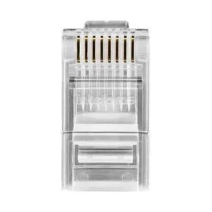 Conector RJ45 Cat5e Intelbras CONEX 1000 - Crimpagem Profissional para Redes - 50un - LUFT SECURITY LTDAConector RJ45 Cat5e Intelbras CONEX 1000 - Crimpagem Profissional para Redes - 50un