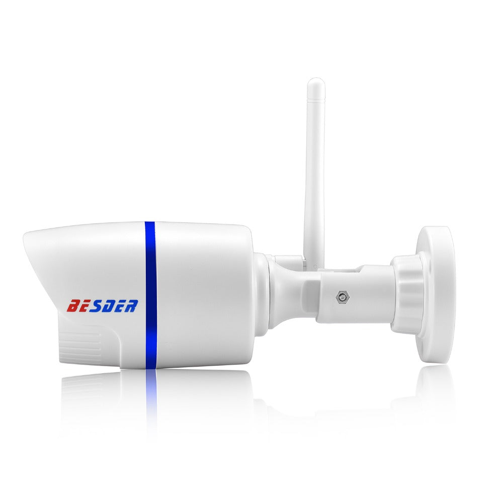 Câmera Wi-Fi Full HD Ajustável, Resistente às Intempéries, com Slot para Cartão SD