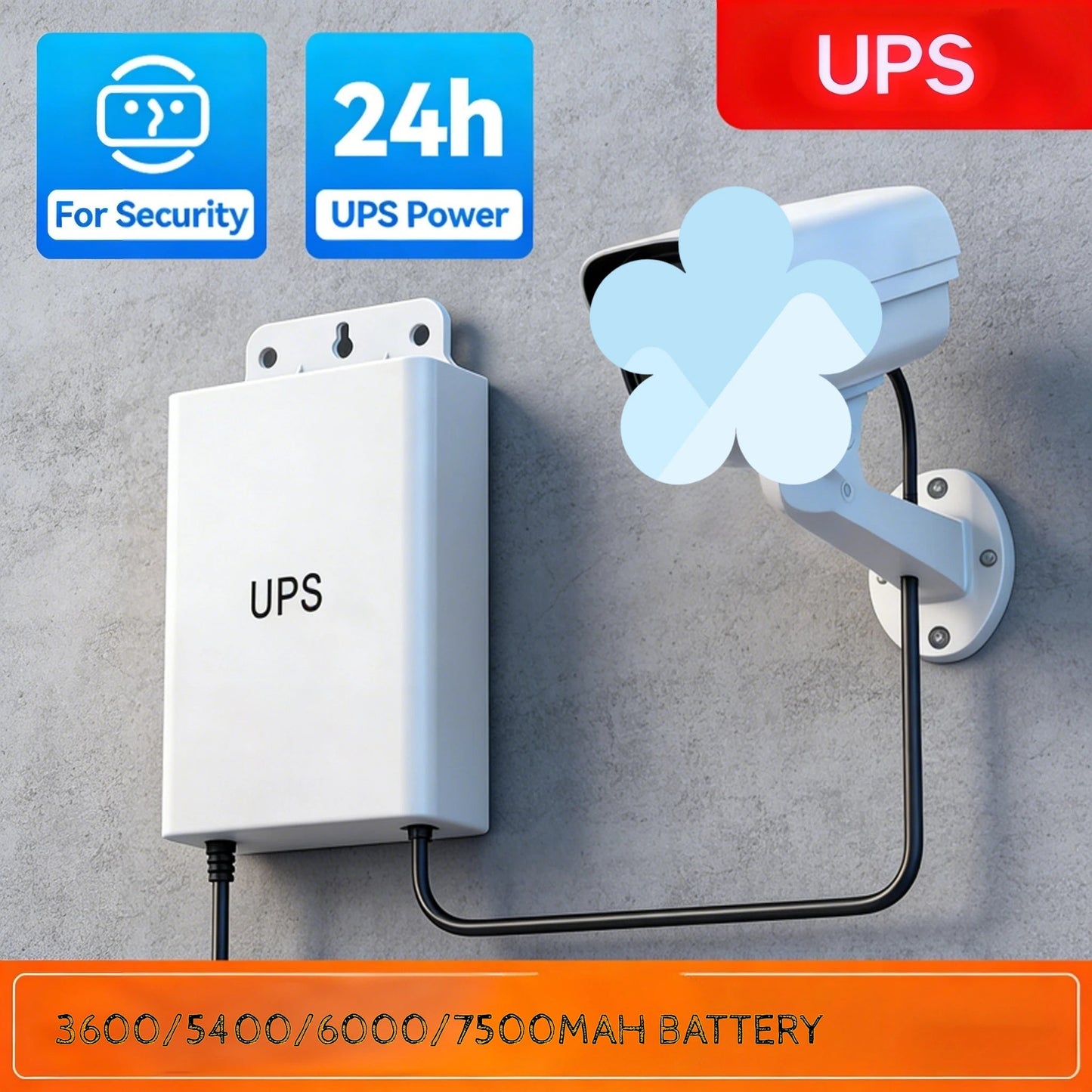 Fonte de Alimentação NOBREAK UPS 12V 2A com Bateria 5400mAh Backup À Prova D'Água para Câmera CCTV DiFang - LUFT SECURITY LTDA1PCS 3600mAhFonte de Alimentação NOBREAK UPS 12V 2A com Bateria 5400mAh Backup À Prova D'Água para Câmera CCTV DiFang