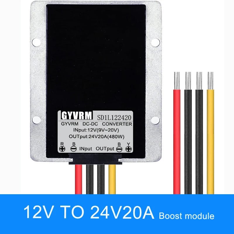 Gyvrm 12v a 24v 1a 2a 3a 4a 5a 10a 15a 20a 25a conversor dc step - up 12 volts a 24 volts 120w regulador de tensão de impulso ce rohs - LUFT SECURITY LTDAA2 12V PARA 24V 20AGyvrm 12v a 24v 1a 2a 3a 4a 5a 10a 15a 20a 25a conversor dc step - up 12 volts a 24 volts 120w regulador de tensão de impulso ce rohs