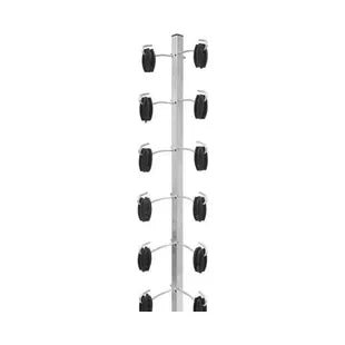 Haste Cantoneira 25x25mm com 12 Isoladores 1 Metro para Cerca Elétrica - LUFT SECURITY LTDAHaste Cantoneira 25x25mm com 12 Isoladores 1 Metro para Cerca Elétrica