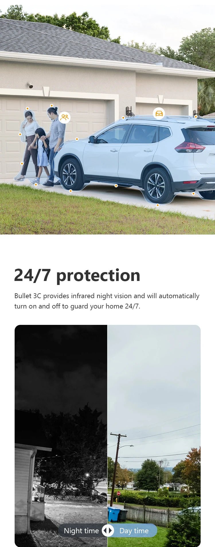 IMOU - Câmera IP Inteligente com Visão Noturna, Proteção de Segurança, WiFi, Detecção de Veículos, IP67, Proteção de Segurança, Bala 3C, 5MP, 3,6mm - LUFT SECURITY LTDA5MP 2.8mm x EU PLUGIMOU - Câmera IP Inteligente com Visão Noturna, Proteção de Segurança, WiFi, Detecção de Veículos, IP67, Proteção de Segurança, Bala 3C, 5MP, 3,6mm