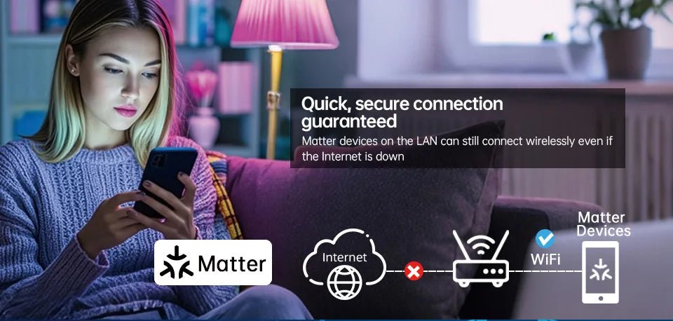 Matter 16A WiFi mini Smart Switch Pass - through Desconecte Tomadas de controle duplo Temporizador de controle remoto - LUFT SECURITY LTDA1pcMatter 16A WiFi mini Smart Switch Pass - through Desconecte Tomadas de controle duplo Temporizador de controle remoto