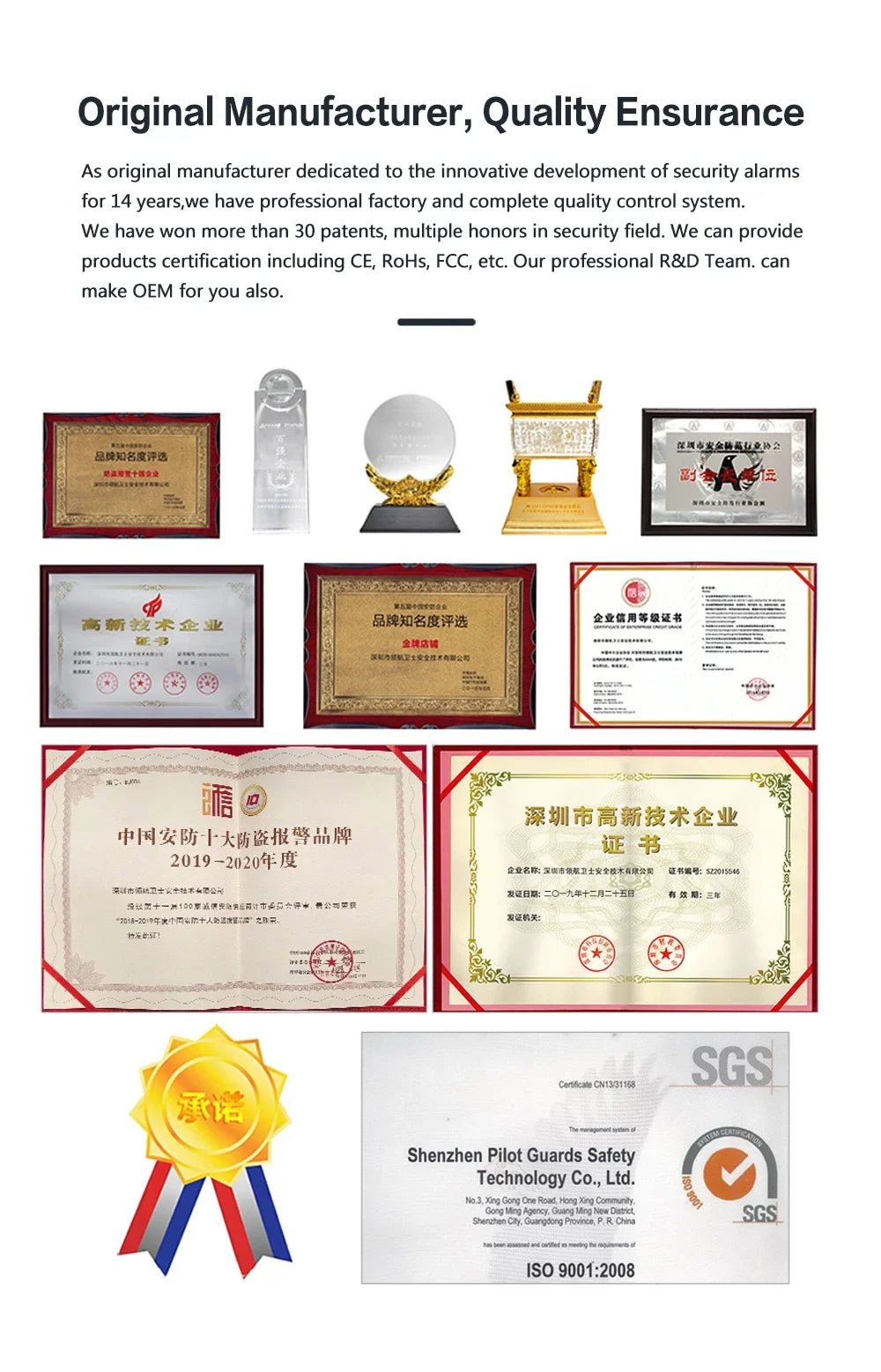 Porta magnética sem fio e janela Sensor, EV1527 Coding Mode, RF 433MHz, Home Security Alarm System, Kits de alarme anti - roubo, venda quente - LUFT SECURITY LTDA3PCSPorta magnética sem fio e janela Sensor, EV1527 Coding Mode, RF 433MHz, Home Security Alarm System, Kits de alarme anti - roubo, venda quente