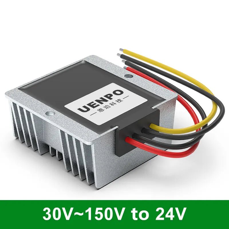 Regulador de tensão DC de alta potência 48V a 24V 60V72Vv para 24V10A20A30A módulo conversor de energia - LUFT SECURITY LTDA15ARegulador de tensão DC de alta potência 48V a 24V 60V72Vv para 24V10A20A30A módulo conversor de energia