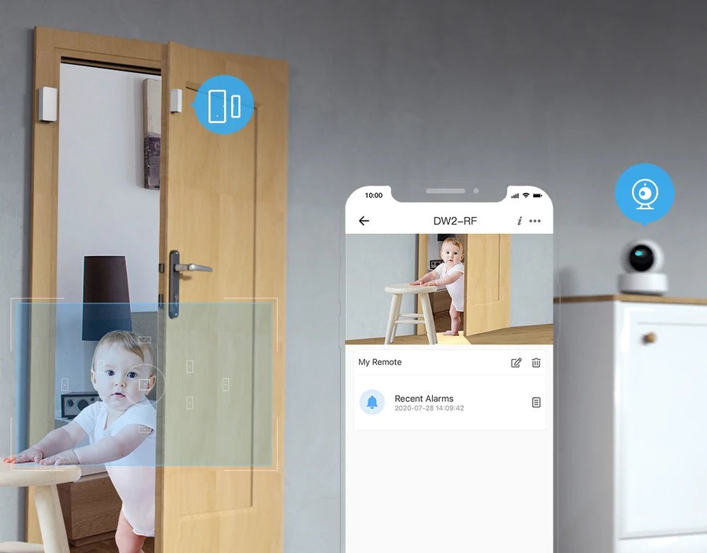 SONOFF - DW2 RF Sensor de alarme de porta e janela, detector de porta magnética sem fio, alarme anti - roubo, segurança doméstica inteligente, 1 a 10 pcs - LUFT SECURITY LTDA5PCS DW2 - RFSONOFF - DW2 RF Sensor de alarme de porta e janela, detector de porta magnética sem fio, alarme anti - roubo, segurança doméstica inteligente, 1 a 10 pcs