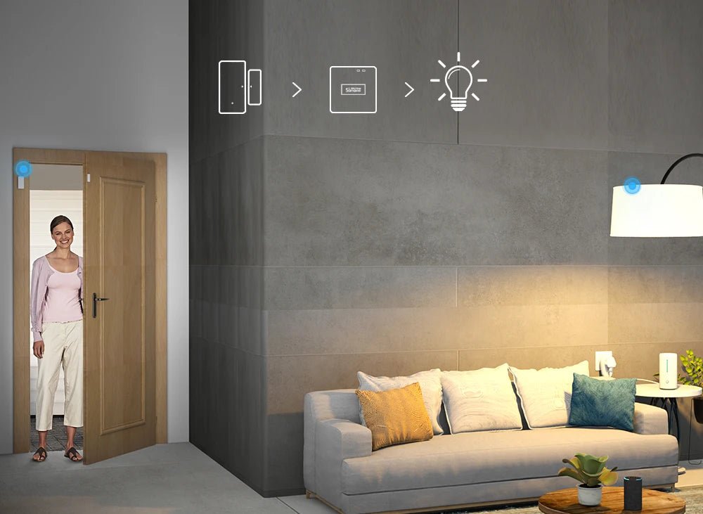 SONOFF - DW2 RF Sensor de alarme de porta e janela, detector de porta magnética sem fio, alarme anti - roubo, segurança doméstica inteligente, 1 a 10 pcs - LUFT SECURITY LTDA5PCS DW2 - RFSONOFF - DW2 RF Sensor de alarme de porta e janela, detector de porta magnética sem fio, alarme anti - roubo, segurança doméstica inteligente, 1 a 10 pcs