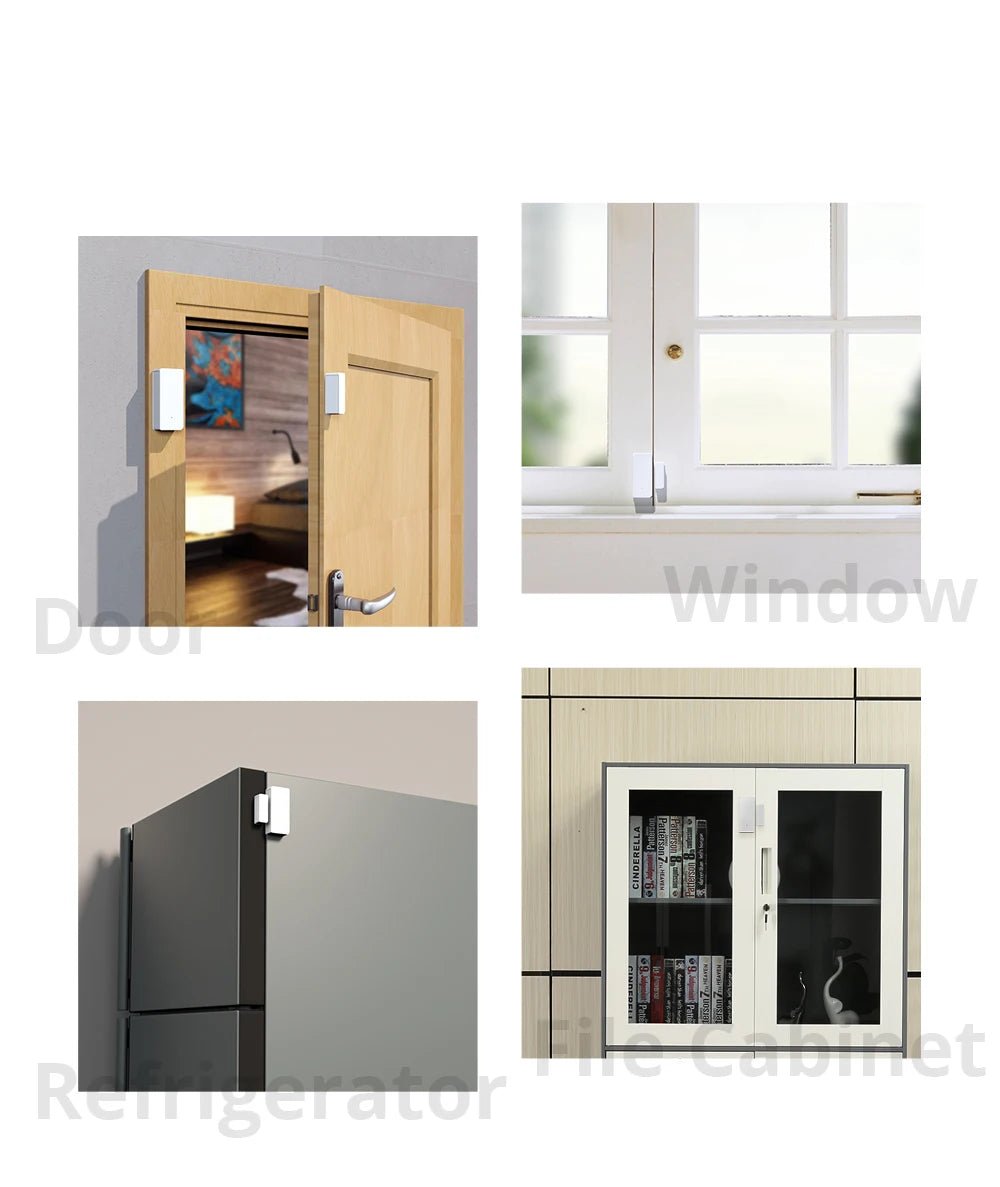 SONOFF - DW2 RF Sensor de alarme de porta e janela, detector de porta magnética sem fio, alarme anti - roubo, segurança doméstica inteligente, 1 a 10 pcs - LUFT SECURITY LTDA5PCS DW2 - RFSONOFF - DW2 RF Sensor de alarme de porta e janela, detector de porta magnética sem fio, alarme anti - roubo, segurança doméstica inteligente, 1 a 10 pcs