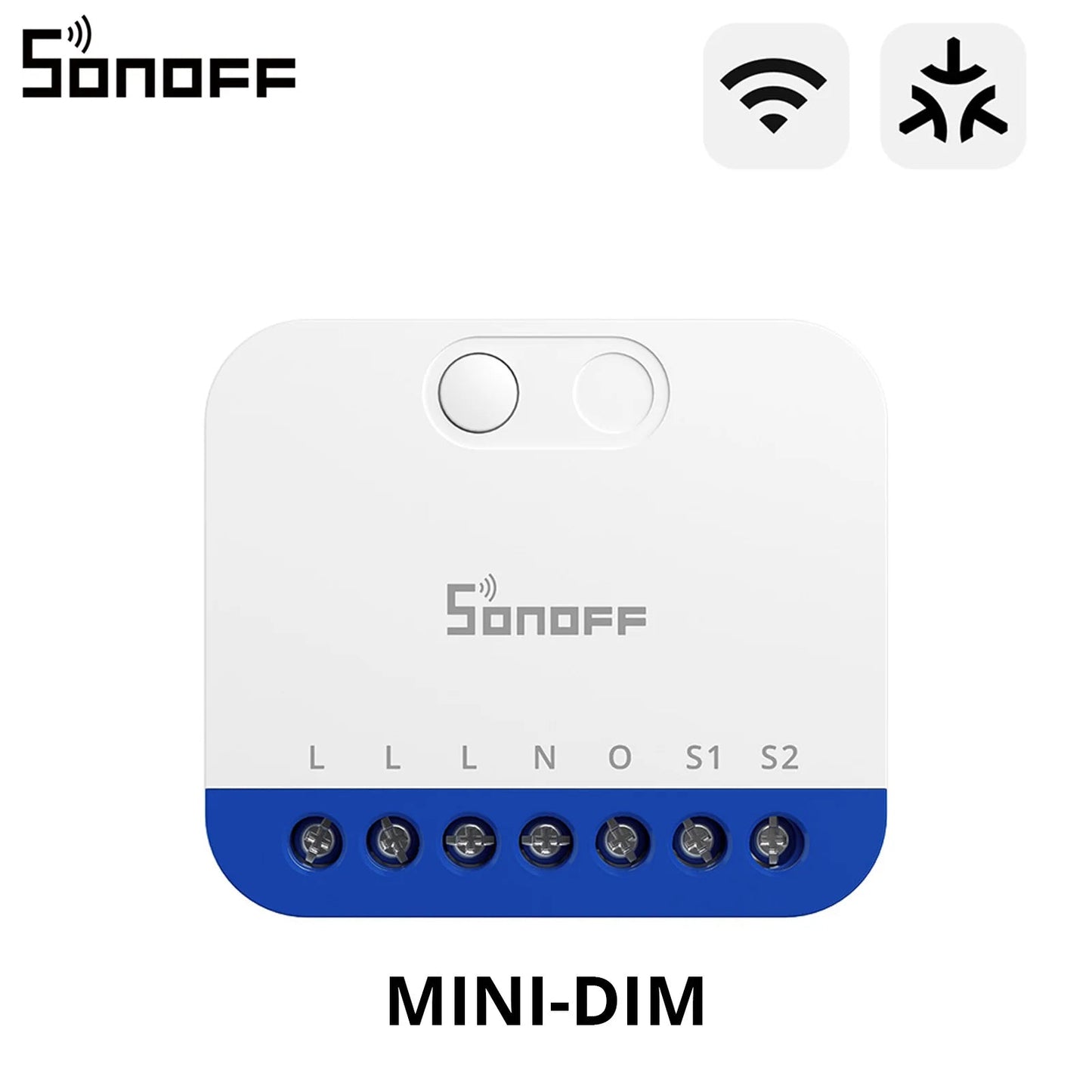Sonoff MINI - DIM Extreme Matter Over Wi - Fi Smart Dimmer Switch Sem Cintilação Ampliação Compatibilidade de Iluminação Monitoramento de Energia - LUFT SECURITY LTDAMINI - DIMSonoff MINI - DIM Extreme Matter Over Wi - Fi Smart Dimmer Switch Sem Cintilação Ampliação Compatibilidade de Iluminação Monitoramento de Energia