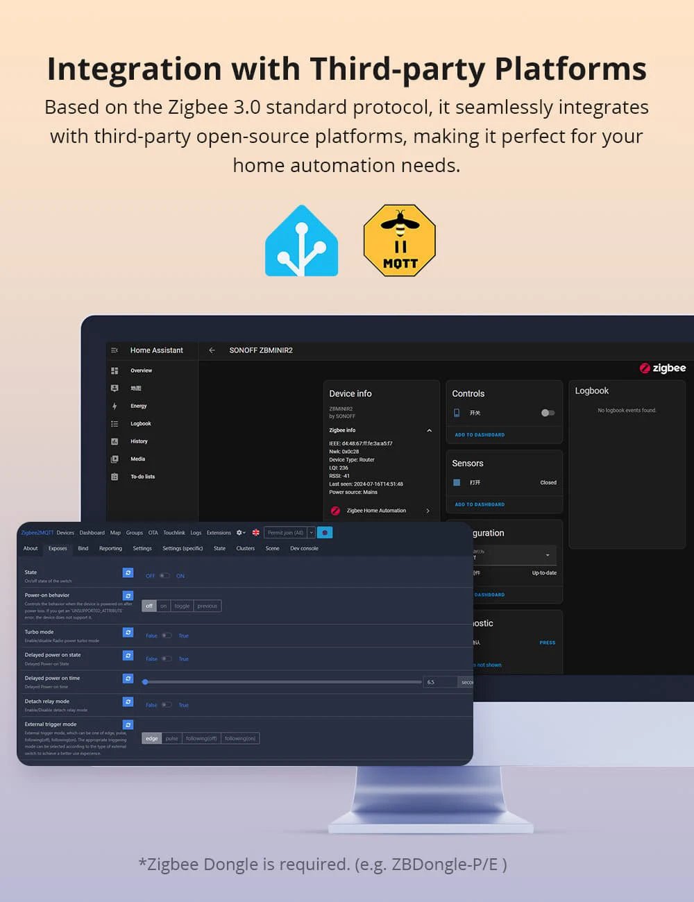 Sonoff zbminir2 zbmini extreme zigbee interruptor inteligente desanexar relé controle de interruptor externo via ewelink compatível com zigbee hub - LUFT SECURITY LTDASonoff ZBMinir2 2PCSSonoff zbminir2 zbmini extreme zigbee interruptor inteligente desanexar relé controle de interruptor externo via ewelink compatível com zigbee hub