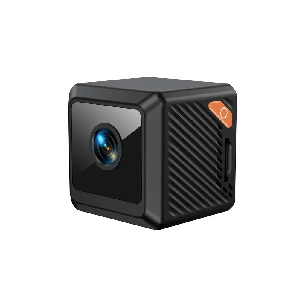 W02 Mini câmera de segurança 1080P HD, 140 ° Grande angular, emparelhamento Bluetooth, bateria de 600mAh, visão noturna IR 5M, alertas de movimento, nuvem/ - LUFT SECURITY LTDAPretoW02 Mini câmera de segurança 1080P HD, 140 ° Grande angular, emparelhamento Bluetooth, bateria de 600mAh, visão noturna IR 5M, alertas de movimento, nuvem/