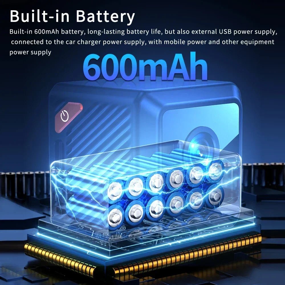 W02 Mini câmera de segurança 1080P HD, 140 ° Grande angular, emparelhamento Bluetooth, bateria de 600mAh, visão noturna IR 5M, alertas de movimento, nuvem/ - LUFT SECURITY LTDAPretoW02 Mini câmera de segurança 1080P HD, 140 ° Grande angular, emparelhamento Bluetooth, bateria de 600mAh, visão noturna IR 5M, alertas de movimento, nuvem/