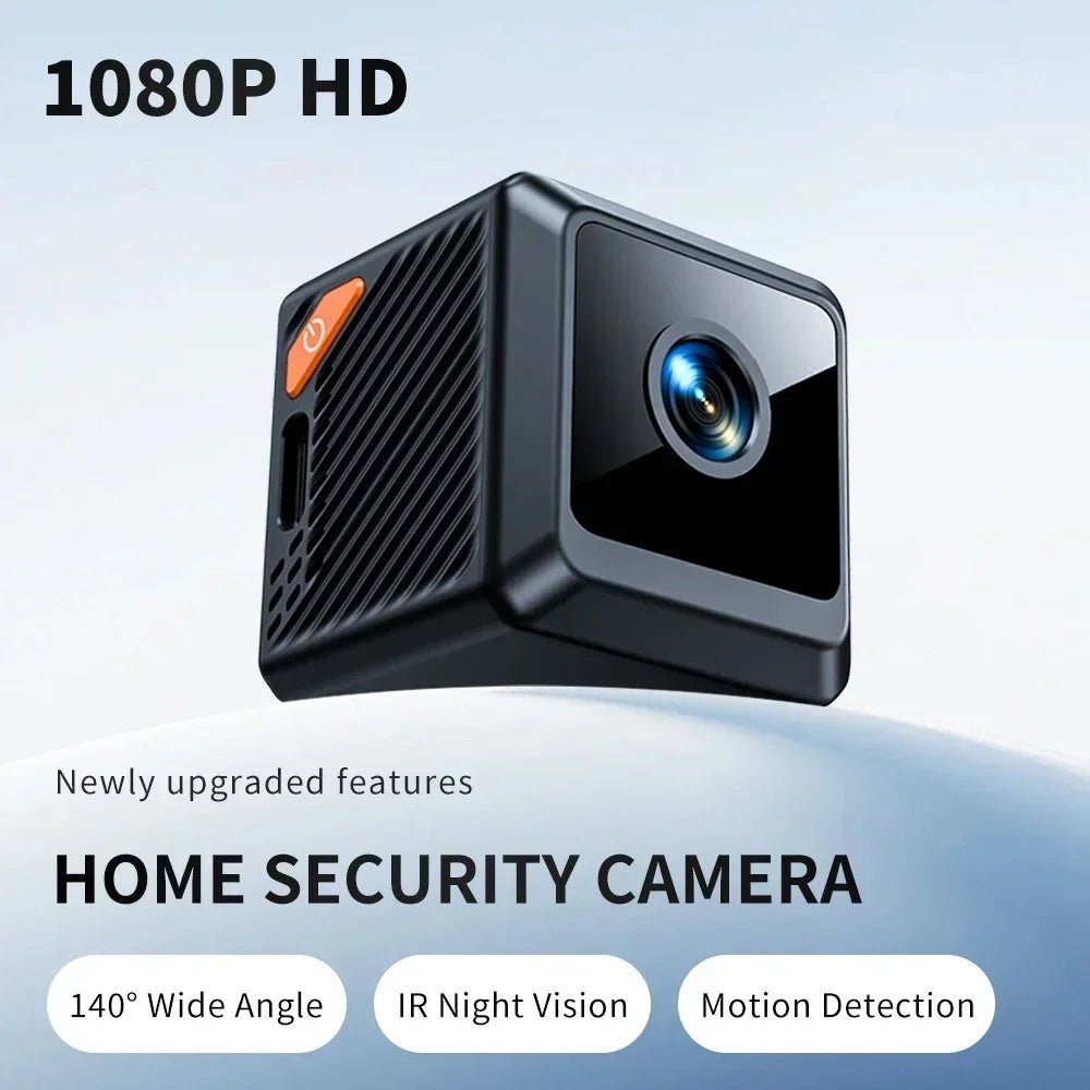 W02 Mini câmera de segurança 1080P HD, 140 ° Grande angular, emparelhamento Bluetooth, bateria de 600mAh, visão noturna IR 5M, alertas de movimento, nuvem/ - LUFT SECURITY LTDAPretoW02 Mini câmera de segurança 1080P HD, 140 ° Grande angular, emparelhamento Bluetooth, bateria de 600mAh, visão noturna IR 5M, alertas de movimento, nuvem/