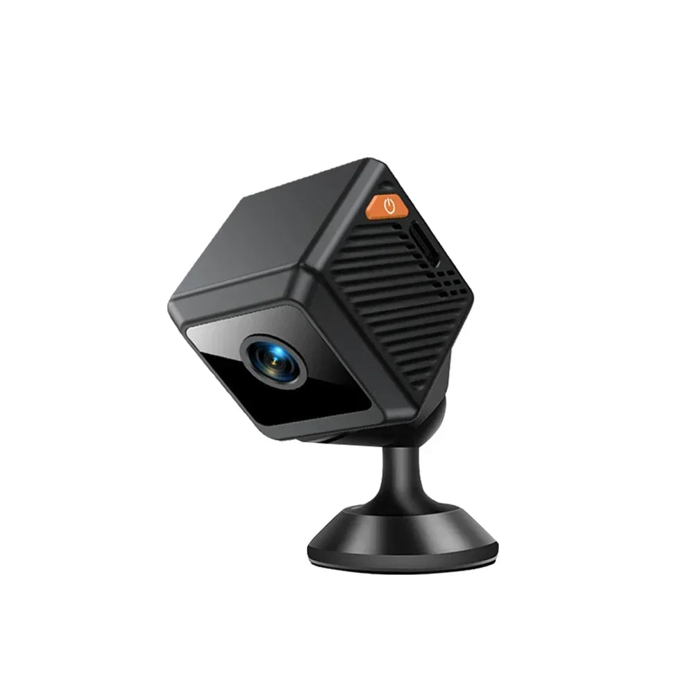 W02 Mini câmera de segurança 1080P HD, 140 ° Grande angular, emparelhamento Bluetooth, bateria de 600mAh, visão noturna IR 5M, alertas de movimento, nuvem/ - LUFT SECURITY LTDAPretoW02 Mini câmera de segurança 1080P HD, 140 ° Grande angular, emparelhamento Bluetooth, bateria de 600mAh, visão noturna IR 5M, alertas de movimento, nuvem/