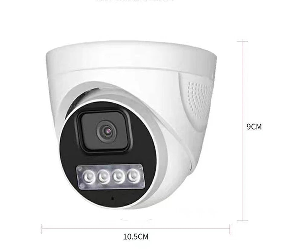 Xmeye onvif cor completa 8mp 4k imx415 2.8mm lente h.265 + plástico interior áudio detecção de rosto dome poe ip cctv câmera de vigilância - LUFT SECURITY LTDACâmera 6MP 3K Sony335Xmeye onvif cor completa 8mp 4k imx415 2.8mm lente h.265 + plástico interior áudio detecção de rosto dome poe ip cctv câmera de vigilância